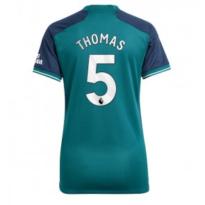 Arsenal Thomas Partey #5 Koszulka Trzecich Kobiety 2023-24 Krótki Rękaw